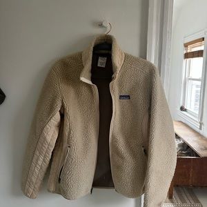 Cream Patagonia Retro Jacket